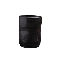 Ensemble de tasses à thé en argile de style japonais personnalisable de 170 ml, céramique rétro en terre cuite sans anse, design minimaliste, cadeaux, usage personnel