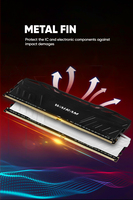 Module de mémoire RAM avec dissipateur thermique pour ordinateur DDR4 DDR3 4 Go 16 Go 32 Go 2600/3200 MHz, mémoire RAM pour PC de bureau