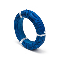 Câble électrique en silicone tressé en fibre de verre, conducteur en cuivre étamé pour équipement de chauffage industriel