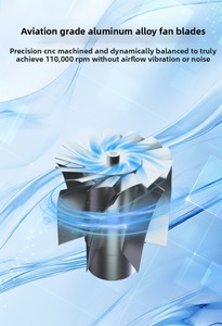 Secador de Pelo Profesional, Cepillo Secador de Pelo, Set de Secador de Pelo, Secador de Pelo Profesional para Salón, Secador de Pelo Shark de Alta Velocidad - Product Image 3