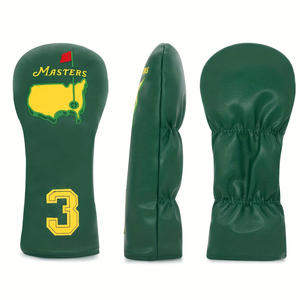 Fundas de Alta Calidad para Palos de Golf de Cuero Sintético Premium con Logotipo Bordado Personalizado para Driver y Fairway Wood - Product Image 4