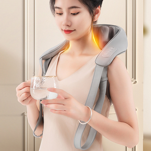 Masajeador eléctrico inteligente Shiatsu para el cuello, fácil de usar, para hombros y cervicales