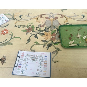 Piastrelle a Medaglione con Intarsio a Getto d'Acqua, Motivi per Pavimenti in Pietra e Marmo, Mosaico a Getto d'Acqua - Product Image 5