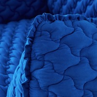 Canapé Chubby Bleu Nuvola Designer Italien Minimaliste Tissu Ultra-Doux Influenceur Canapé Simple Chaise Créative et Unique