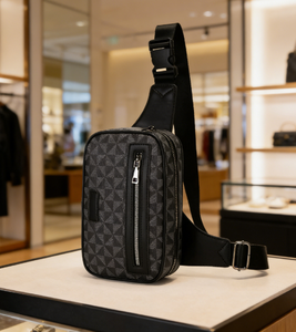 <span class=keywords><strong>Sac</strong></span> de poitrine <span class=keywords><strong>pour</strong></span> <span class=keywords><strong>homme</strong></span> en PU, grande capacité, style <span class=keywords><strong>luxe</strong></span> léger, décontracté et tendance, en stock usine, avec fermeture éclair en PVC - Product Image 1