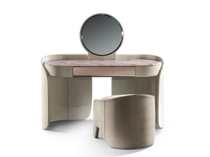 Cao cấp sang trọng ý đồ nội thất phòng ngủ thiết lập hiện đại màu hồng da sang trọng tủ quần áo bàn trang điểm - Product Image 3