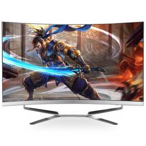 โรงงาน OEM ODM คอมพิวเตอร์ออลอินวันทรงบางสำหรับเล่นเกม จอโค้ง <span class=keywords><strong>AIO</strong></span> <span class=keywords><strong>PC</strong></span> ซีพียู Core I3/I5/I7 แรม DDR4 SSD 512GB คอมพิวเตอร์ออลอินวัน - Product Image 1