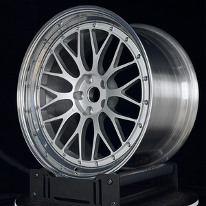 Jantes de voiture de course en or brossé de 19 à 24 pouces pour voitures de luxe, forgées en 2 ou 3 pièces, compatibles avec BS LM LeMans - Product Image 5