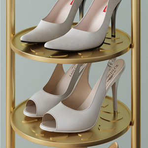 Wholesale Cheap <strong>Show</strong> Shelf Fashion Creative Display <strong>Rack</strong> Light Luxury Hot Sale Storage Holder Modern Simple Metal Shoe <strong>Rack</strong> - Product Image 4