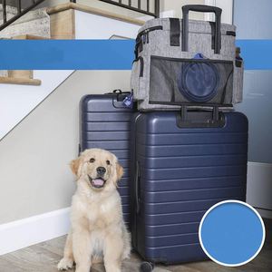 BSCI Factory Dog Travel <b>sling</b> Bag with pop up by Lucky Tail Set Includes <b>Pet</b> Travel Bag Organizer for Accessories 2 Collapsible - Product Image 4