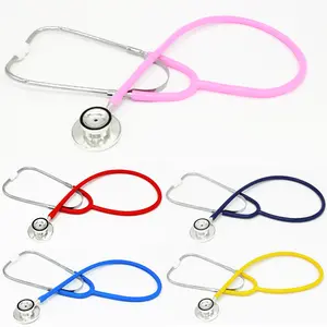 Colorful Assurance Professional Hospital Doctor Nurse Cardiology Double Listening Stethoscope Medical Pediatric Stethoscope