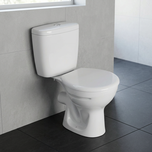 Chinese Manufacturer Bathroom Ceramic Complete WC Two Piece Toilet <b>Set</b> Sanitary Ware <b>Cheap</b> Prices - Product Image 1