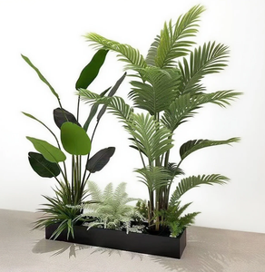<span class=keywords><strong>Giardino</strong></span> paesaggio artificiale pila di <span class=keywords><strong>piante</strong></span> paesaggio Bonsai sempreverde casa scale angolo paesaggio decorativo pianta di plastica - Product Image 2