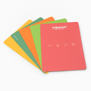 Cartes à jouer Logo personnalisé, cartes Flash de conversation préscolaire, jouets d'apprentissage - Product Image 2