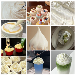 Creme UHT para Chá de Leite com Pérolas Certificado Halal 1L Sabores Autênticos Fornecedor da China para Chá de Bolhas, Chantilly, Sorvete e Sobremesas - Product Image 3