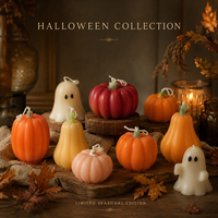 Bougie parfumée citrouille d'Halloween, décoration d'automne pour la maison, cadeau, forme de fruit décorative, faite à la main, écologique, parfum personnalisé, OEM, marque privée