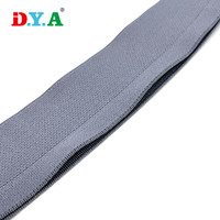 Bande élastique en nylon tissé personnalisable de 4 cm de largeur, ouverture latérale, pour vêtements, accessoires de ceinture