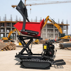 Carriola Elettrica Compatta con Sollevamento Idraulico per Ogni Terreno, Ideale per Cantieri, Fattorie e Giardini - Product Image 1