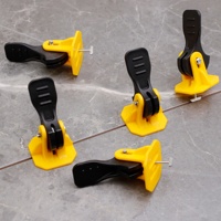 Système de nivellement de carreaux à pression rapide en gros, outils manuels, accessoires et entretoises pour la construction de murs et sols plats