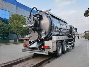 Camión Limpiador de Alcantarillado SHACMAN de 10 Ruedas 6X4 de la Mejor Relación Calidad-Precio para Operaciones Municipales de Aguas Residuales - Product Image 6