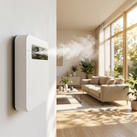 Diffuseur d'arômes d'air froid sans eau intelligent WiFi en plastique électrique de haute qualité, OEM ODM, compact, économique, fabricant