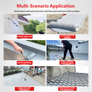 <span class=keywords><strong>Sigillante</strong></span> Impermeabilizzante in Poliuretano <span class=keywords><strong>per</strong></span> Tetti, Asciugatura Rapida, Resistente ai Raggi UV, <span class=keywords><strong>per</strong></span> Tetti di Edifici Commerciali e Residenziali - Product Image 3