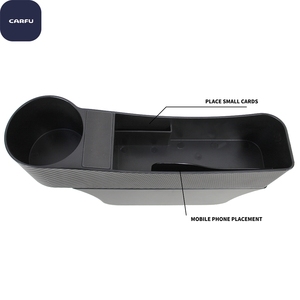 Car Decoration Accessories AC-2294B Carbon Car <b>Seat</b> Filler Card <b>Storage</b> - Product Image 1