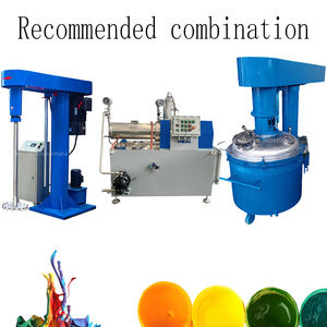 Large Flow 20L 30L Sand Mill Dynamic Disc Type Horizontal Paint Bead Mill for Ink Coating <strong>Pigment</strong> Dyes - Product Image 5