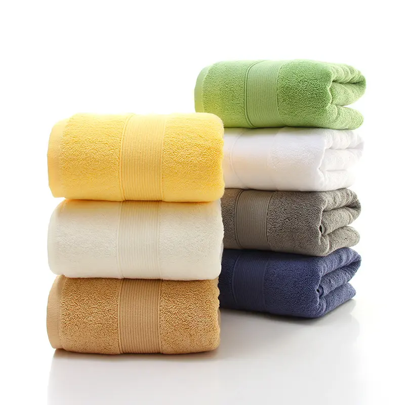 Home using logo customized towel resort hotel wholesale cotton towel bathroom face bath towel