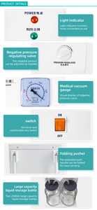 Aspirador Eléctrico Portátil de Flemas 220V50HZ con Bomba de Pistón Eléctrica, 1 Año de Garantía para Clínicas de Emergencia - Product Image 5