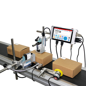 Công nghiệp tij nhiệt máy in phun mã hóa máy màn hình độ phân giải cao trực tuyến 12.7 mét hàng loạt ngày coders cho kim loại - Product Image 2