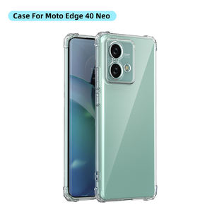 2025 couverture mobile transparente antichoc coque en TPU pare-chocs étui souple Transparent Ultra-mince pour <span class=keywords><strong>Moto</strong></span> Edge 50 40 neo 5G G55 G35 - Product Image 6