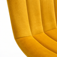Chaise contemporaine à dossier cuillère, stock disponible en entrepôt pour importateurs, grossistes et chaînes de magasins de meubles