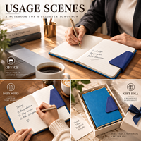 Carnet en cuir PU personnalisé A5 avec fermeture magnétique, couverture rigide, logo personnalisé, ligné, pour cadeaux de bureau