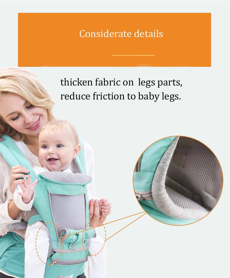 Product Name Baby Carrier Front Facing Comfortable Sling Backpack Pouch Wrap Baby Kangaroo Hipseat For Newborn Material Exte