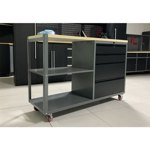 Chariot à Outils Roulant en Acier JZD 2025 Armoire Métallique avec Tiroirs pour Rangement de Garage Personnalisable Support OEM - Product Image 6