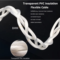 Câble d'extension d'alimentation CA audiophile HIFI YIVO XSSH, plaqué argent OCC OD24mm, US/EU, OEM ODM pour amplificateur, home cinéma, vente en gros