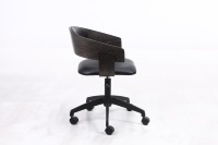 Moderne PU et Contreplaqué Pivotant Chaise de Bureau 11 Fer Bureau Meubles 13 Commercial Meubles AIMEI Réglable (hauteur) 588 AM-0892