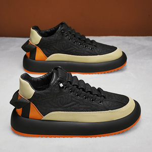 รองเท้าผ้าใบลำลองสำหรับผู้ชายสไตล์เดินทนทานระบายอากาศได้ดีสไตล์ใหม่ zapatillas deportivas OEM/ODM - Product Image 4