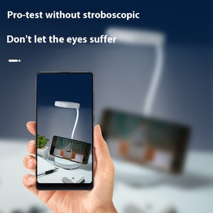 OEM/ODM Hot Bán Dual-Mục Đích Sinh Viên Ký Túc Xá Phòng Ngủ Nhựa Cơ Thể Pin Giường Bên Hoạt Động Bảo Vệ Mắt Đèn Bàn - Product Image 5