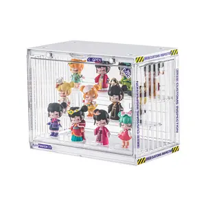 Hot Selling Toy Display Action Figure Box Stackable Transparent Clear Acrylic Anime Figure Blind Box Cabinet Organizer