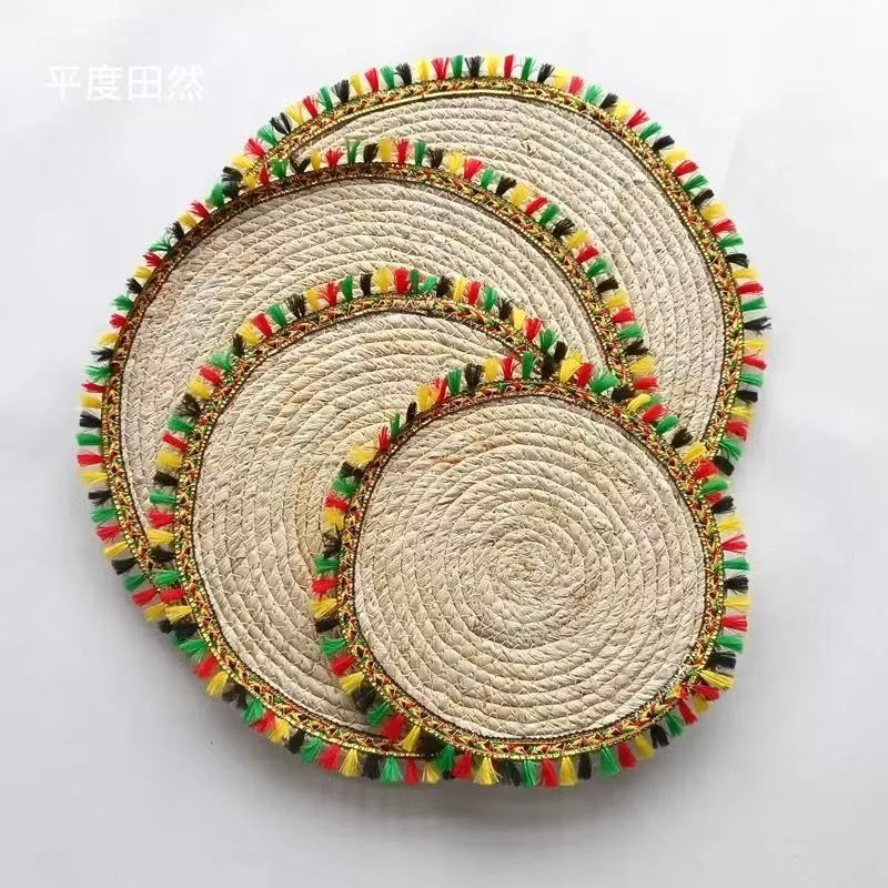 With Colorful Tassel