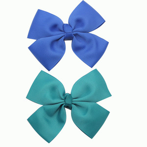 Fiocco per capelli a farfalla <span class=keywords><strong>con</strong></span> nastro in Grosgrain tinta unita <span class=keywords><strong>con</strong></span> fascia per capelli <span class=keywords><strong>con</strong></span> clip - Product Image 6