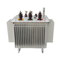 Transformateurs de puissance immergés dans l'huile à faible perte d'énergie, entièrement étanches, S11 100kVA 200kVA 630kVA 1000kVA 20KV/22KV 480V/440V
