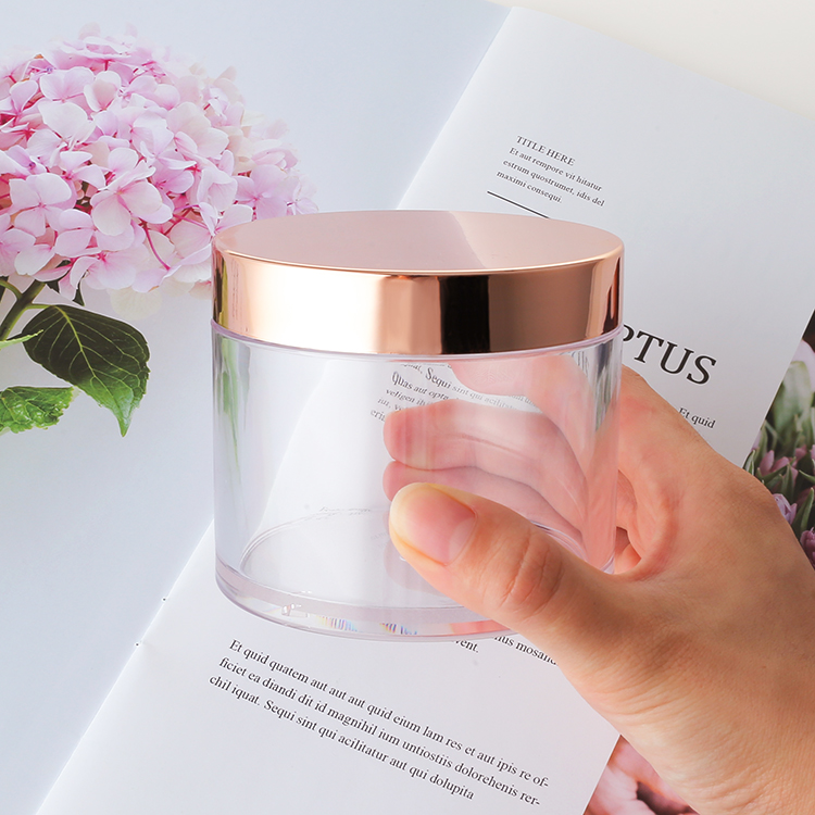 PETG 20g Empty Plastic Cosmetic Containers Lip Balm Eyeshadow With Sealing Disc