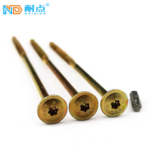 Tornillos Autorroscantes de Cabeza Ovalada y Ranura Cuadrada de Acero al Carbono M4-M10, Longitud 40mm-300mm, Plateados - Product Image 1