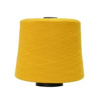 Vente en gros de fil de viscose en nylon filé 50% viscose 28% PBT 22% fils mélangés en nylon pour tissage couture