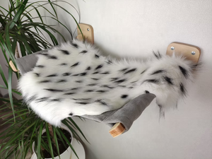 2022 Neues Design Katzen hängematte Haustier Wand möbel Holz Katzen bett Katzen regale Bett - Product Image 4
