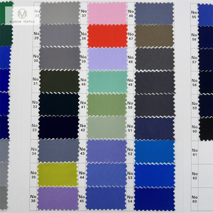 Mindun Hàng Hóa Đã Sẵn Sàng Màu Sắc Dệt Twill Thoáng Khí Tre Mềm Mại <span class=keywords><strong>Polyester</strong></span> Spandex Vải - Product Image 6