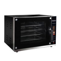 Controles manuales eléctricos comerciales, horno Industrial de convección de vapor para pan y pastel, precio para panadería, comedor, Bar